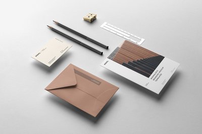 28款時(shí)尚品牌VI設計(jì)辦公用品展示貼圖樣機模闆 MNML - Branding Mockups